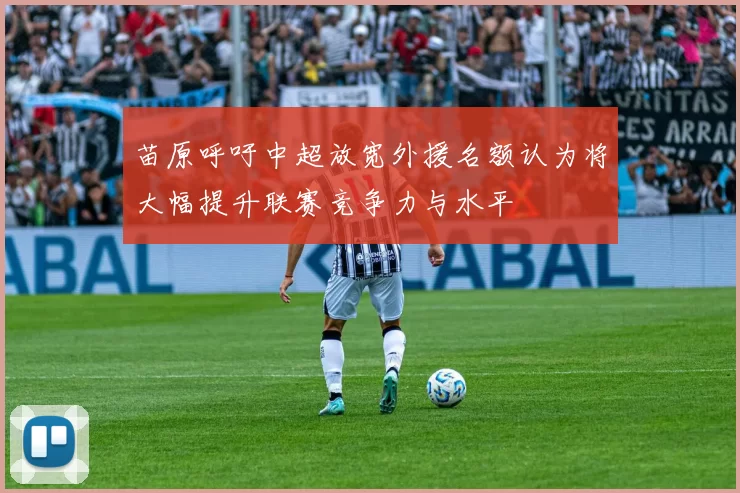 苗原呼吁中超放宽外援名额认为将大幅提升联赛竞争力与水平